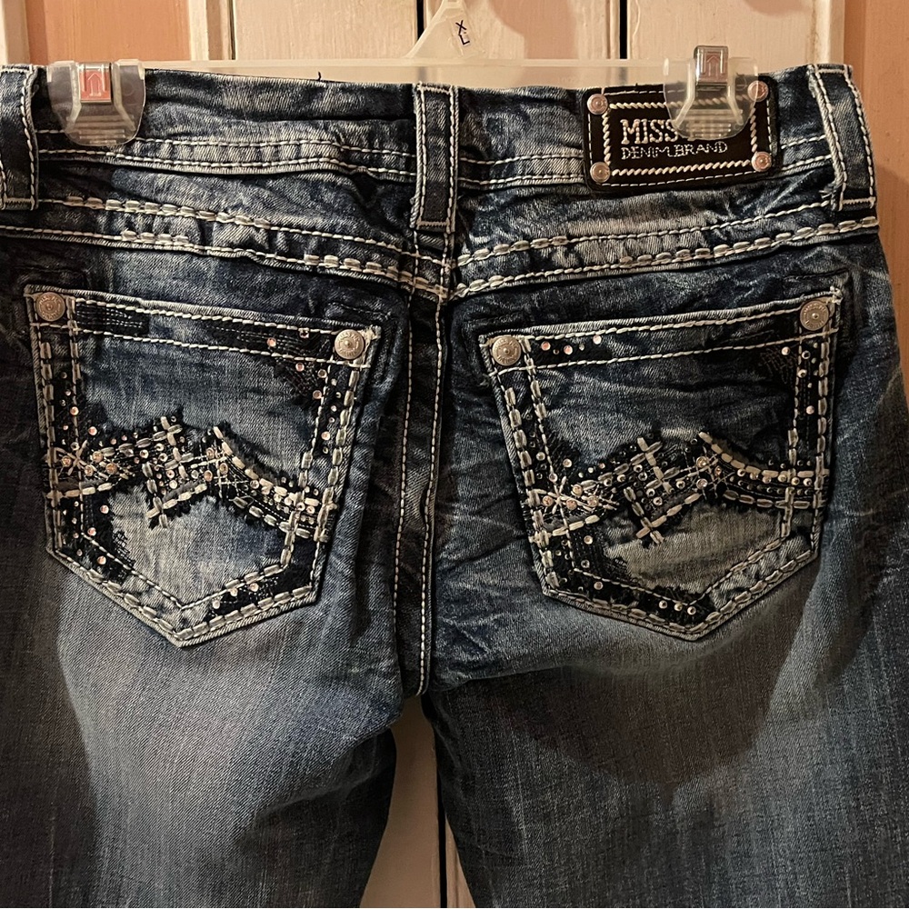 Miss Me Women's Blue Jeans size 27 - Picture 7 of 11